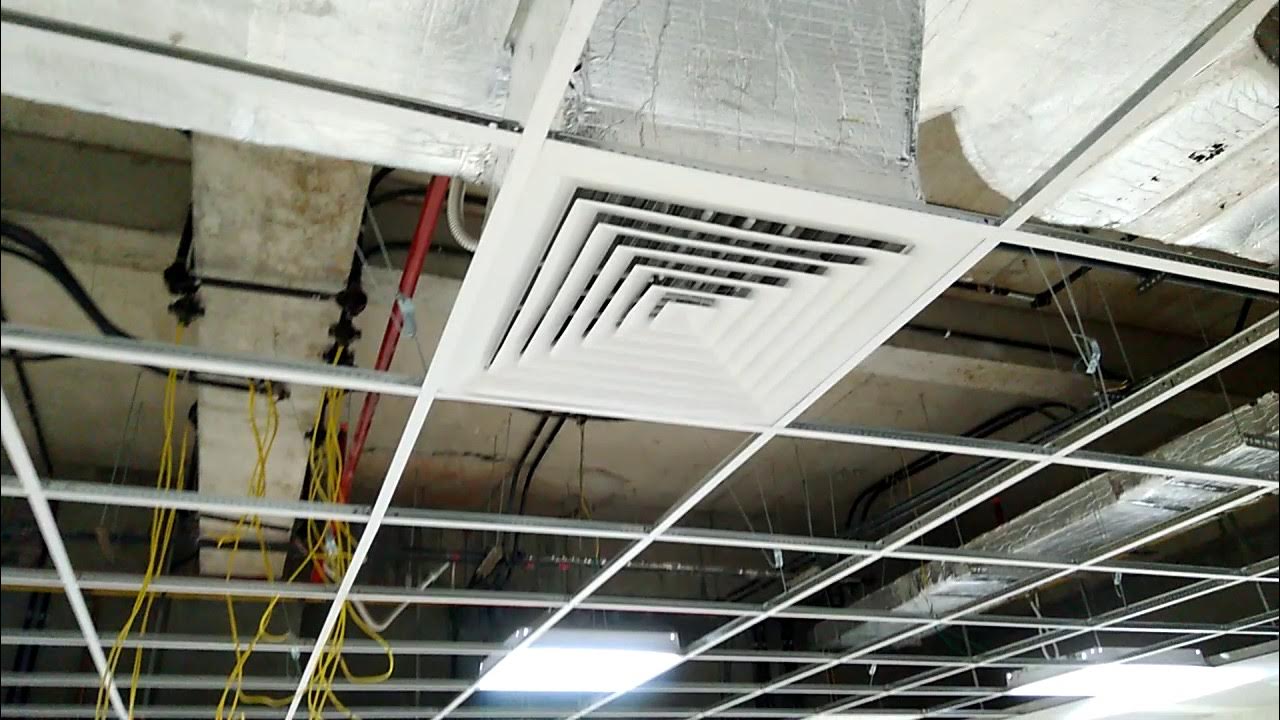 Square Duct Diffuser