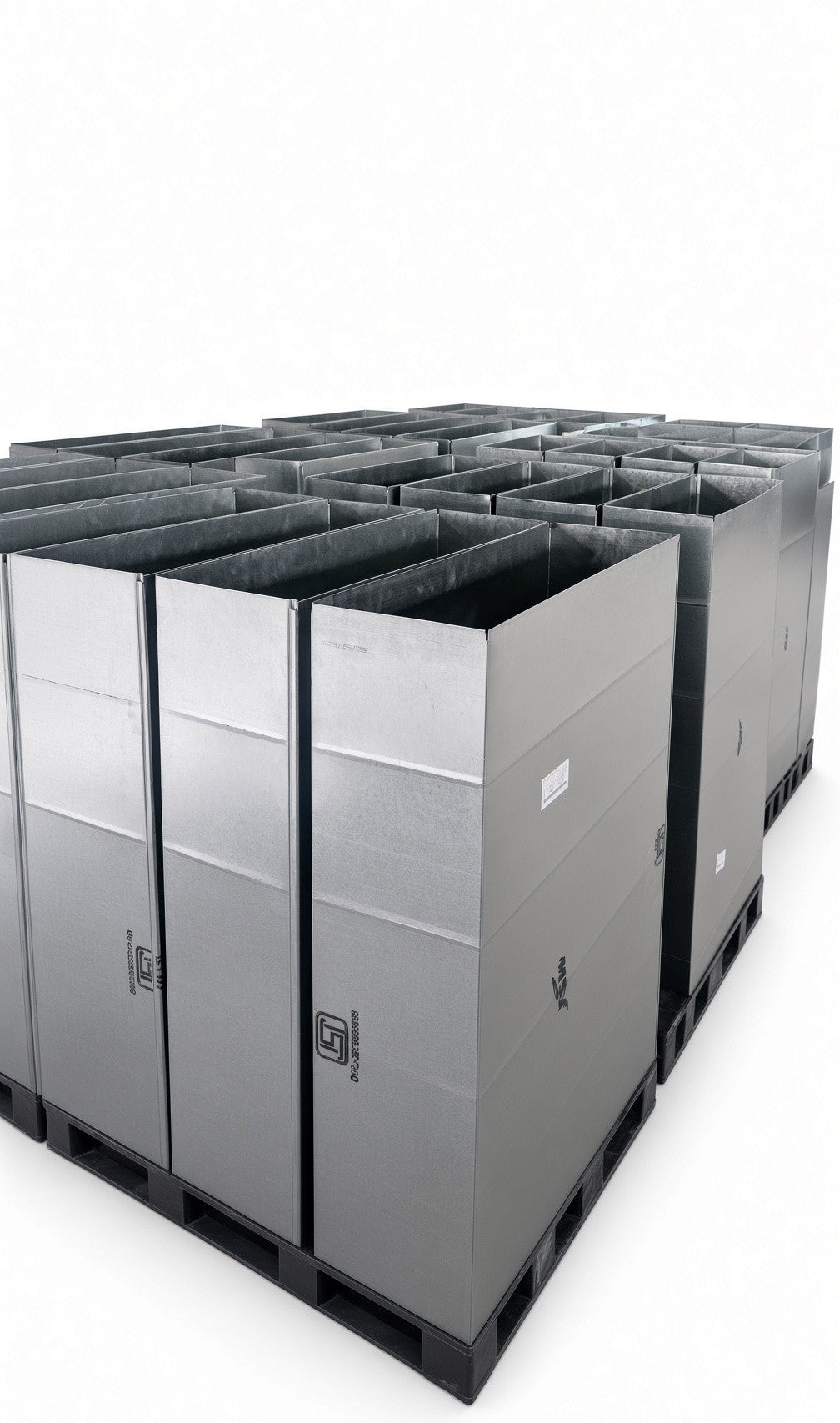 GI Rectangular Ducts - Box Type - BARE(ANGLE FLANGE)
